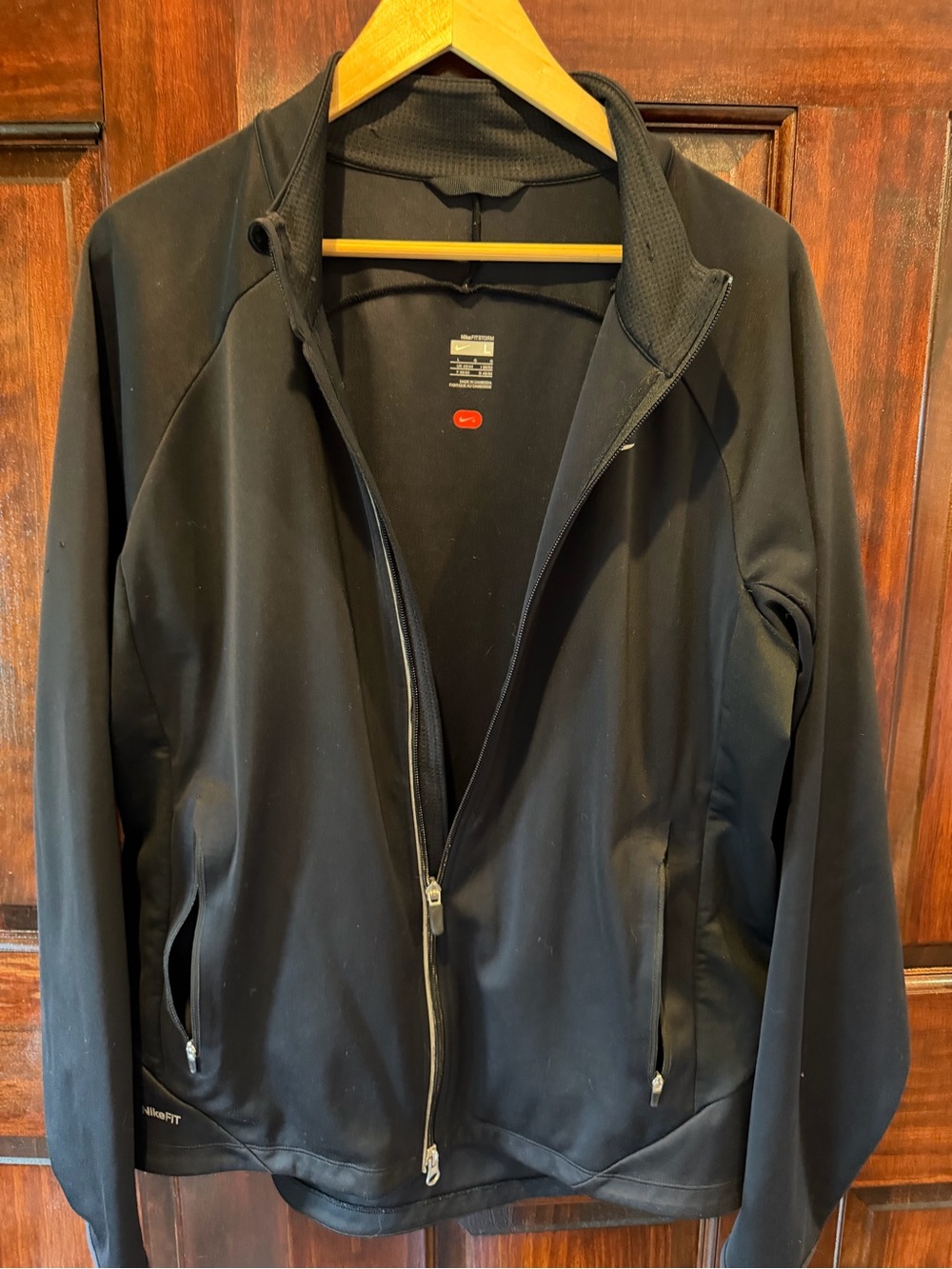 Nike drifit Men's Black Softshell Jacket -